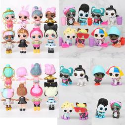 LOL Surprise Girl Dolls & Pets Toy Figures Set for Kid Party