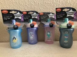 Lot of 4- Tommee Tippee Sportee Spill Proof SIN BPA FREE Eas