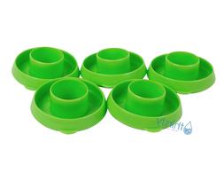  Water Bottle Snap On Caps 55mm Lids Dew Caps Tops Jug LIME 
