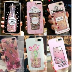 Lovely Bling Dynamic Liquid Glitter Phone Case Cover for iPh