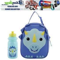 Lunch Box & Bottle Dinosaur Insulated Kids School Lunchbox I