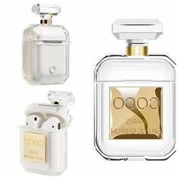 Luxury Perfume Bottle Soft Airpods Case Cover For Apple Airp