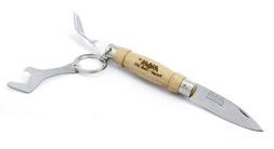 MAM MINI+ PICNIC POCKET KNIFE FORK & BOTTLE OPENER / 3.15" H