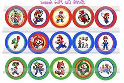 Mario Brothers Video Games Nintendo & Donkey Kong 15 Precut 
