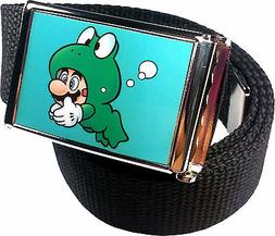 Mario Frog Suit Belt Buckle Bottle Opener Adjustable Web Bel