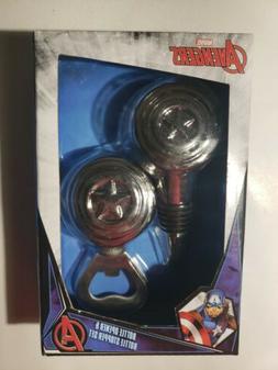 Marvel Avengers Captain America Bottle Opener/Bottle Stopper
