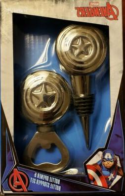 Marvel Avengers/Captain America Bottle Opener And Bottle Sto