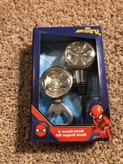 Marvel Comics Spiderman Bottle Opener & Bottle Stopper Gift 