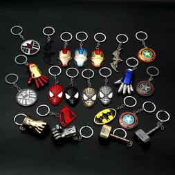 Marvel DC The Avengers Loki Metal Keychain Car Key Chain Key