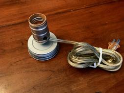 Mason Ball Jar Light/lamp Adapter Kit  Primitive Farmhouse D