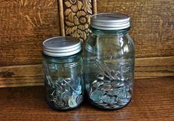 Mason Jar Coin Slot Lid-Mason Jar Bank Lid-Mason Jar Piggy B