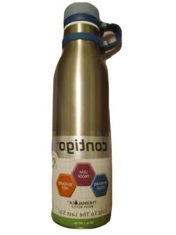 Contigo Matterhorn Water Bottle, 20 oz, Stainless Steel with