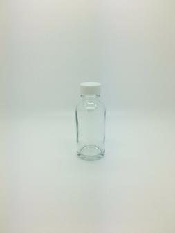 Mini Glass Round Bottle 1oz  20mm R3 Cap - Weddings,Water,To