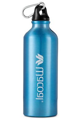 N Wacoal Aluminum Water Bottle 16 fl oz 500mL Blue Outdoors 