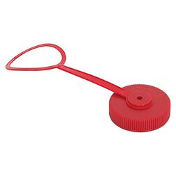 Nalgene Wide Mouth Loop-Top Lids Red One Size