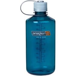 Nalgene Tritan 1-Quart Narrow Mouth BPA-Free Water Bottle, T