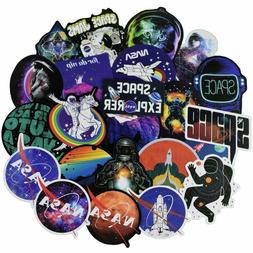 Nasa Stickers For Water Bottle Space Explorer Galaxy Vinyl D