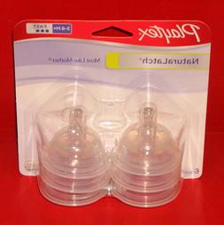Playtex NaturaLatch Nipples 6 Count 3-6 M+ Fast Flow 3-6 M M