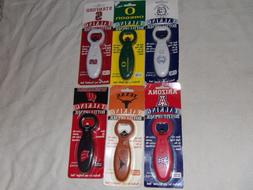 NCAA VARIOUS TEAMS TALKING BOTTLE OPENERS CLEMSON OREGON WIS