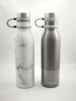 New Contigo 20oz Vacuum Insulated Water Bottle Hot & Cold Co