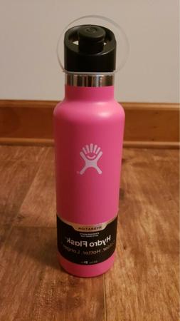 NEW! 21 OZ HYDRO FLASK STAINLESS STEEL WATER BOTTLE-SPORT CA