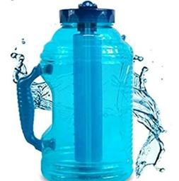 New! Cool Gear- 80oz EZ Freeze Water Bottle with  Handle Ice