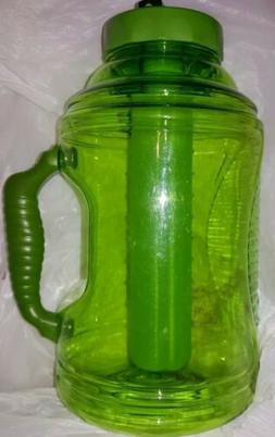 New! Cool Gear- 80oz EZ Freeze Water Bottle with  Handle Ice