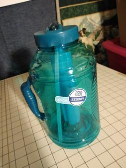 New! Cool Gear- 80oz EZ Freeze Water Bottle with  Handle Ice