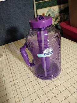 New! Cool Gear- 80oz EZ Freeze Water Bottle with  Handle Ice