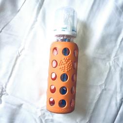NEW - Lifefactory - 9 oz. Glass Baby Bottle  -