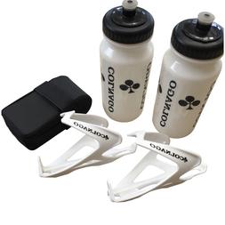 And White Cages + Saddle Bag