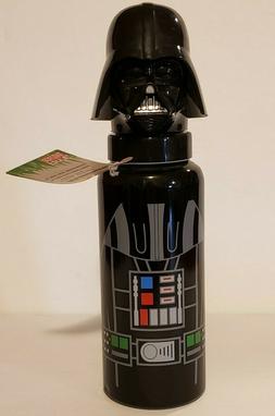 New Darth Vader Aluminum Water Bottle With Molded Plastic Ca