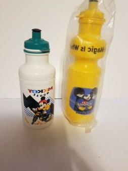 NEW! Disney Channel Vintage sport Water Bottle yellow free S