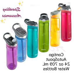 NEW Dual Contigo Autospout Drink Water Bottle Straw 709mL BP