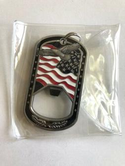 new XTREME COUTURE GI Foundation KEYCHAIN Bottle Opener USA 