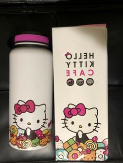 NEW Hello Kitty Cafe Limited Ed Thermal Thermos Water Bottle