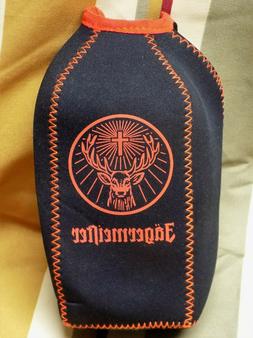 NEW Jagermeister Coozie Sleeve  w/Zipper 750ml Bottle Retro 