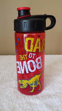 NEW Kids T-Rex Dinosaur Water Bottle, 16 oz