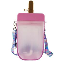 *NEW* Korean 300ml Popsicle Water Bottle - Pink, Yellow, Blu