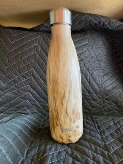 NEW NIB S'WELL BLONDE WOOD 17OZ WATER BOTTLE SWELL HAND PAIN