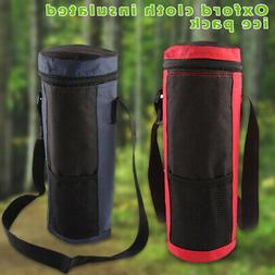 New Outdoor 2L Water Bottle Carrier Insulated Cover Bag Pouc