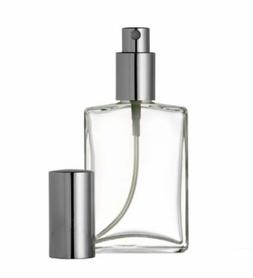 New Perfume Atomizer Empty Refillable Flat Glass Spray Bottl