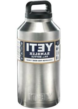 NEW Yeti Rambler 64oz Water Bottle Stainless Steel  ~Free Sh