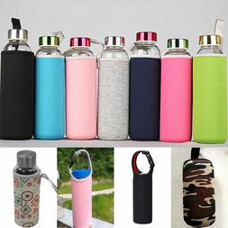 New Sport Water Bottle Case Insulator Bag Neoprene Pouch Hol
