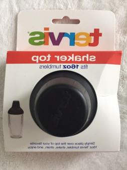 NEW Tervis Tumbler 16oz Ounce Water Bottle Black Shaker Top 