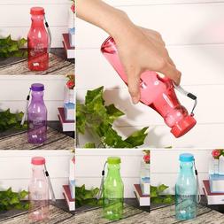 New Unisex Women Men Plastic Water Drinking Bottle for Outdo