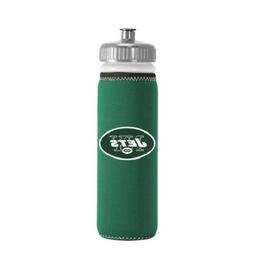 NEW YORK JETS 22oz SQUEEZABLE PLASTIC WATER BOTTLE FROM KOLD