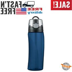 Thermos Nissan Intak Hydration Water Bottle with Meter, Blue