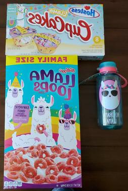 No Drama Llama Lot - Hostess Cupcakes, Llama Loops Cereal & 