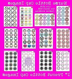 Nurse Medical You Pick Sheet # 15-1&rdquo; Precut Bottle Cap Ima